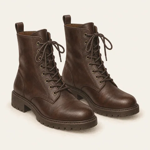 Eigene Stilvorschau: Braune Schnürboots