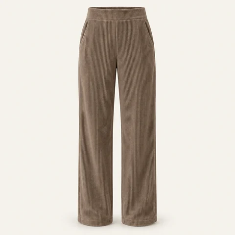Eigene Stilvorschau: Gerade Cordhose in Silk Brown