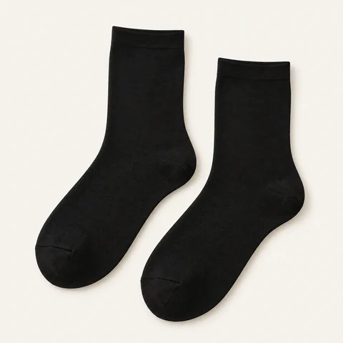 Eigene Stilvorschau: Feine schwarze Socken