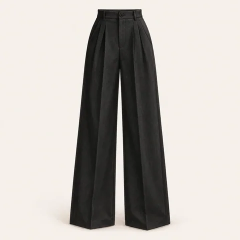 Eigene Stilvorschau: Weite Stoffhose