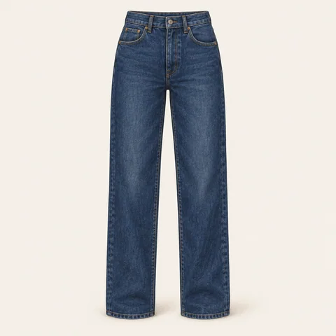 Eigene Stilvorschau: Gerade Jeans